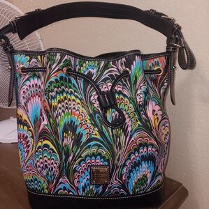 Dooney Bourke Plumes Bucket Bag